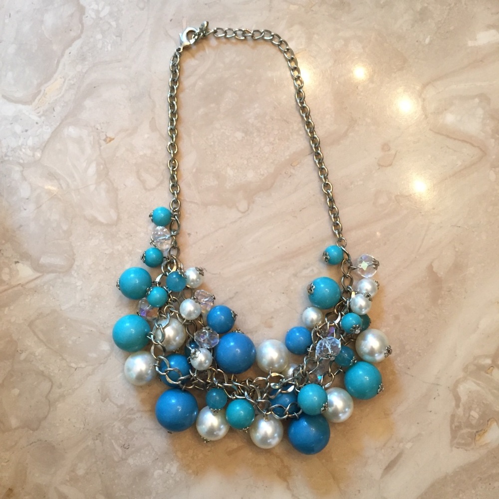 Turquoise Beaded Necklace
